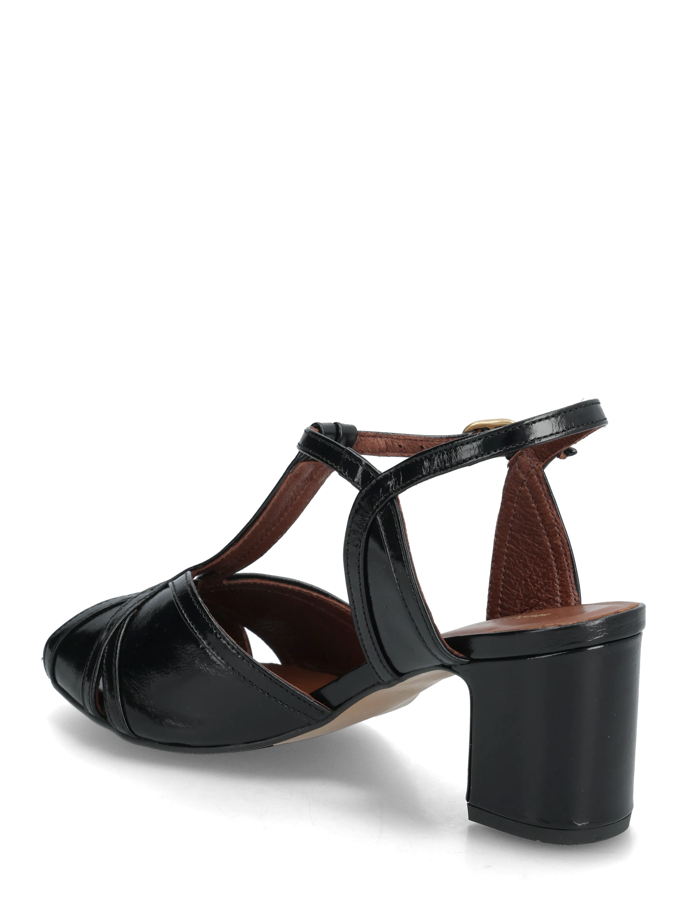 Anonymous Copenhagen - Therese 55 - sandaletter - crinkled polished goat black - 2