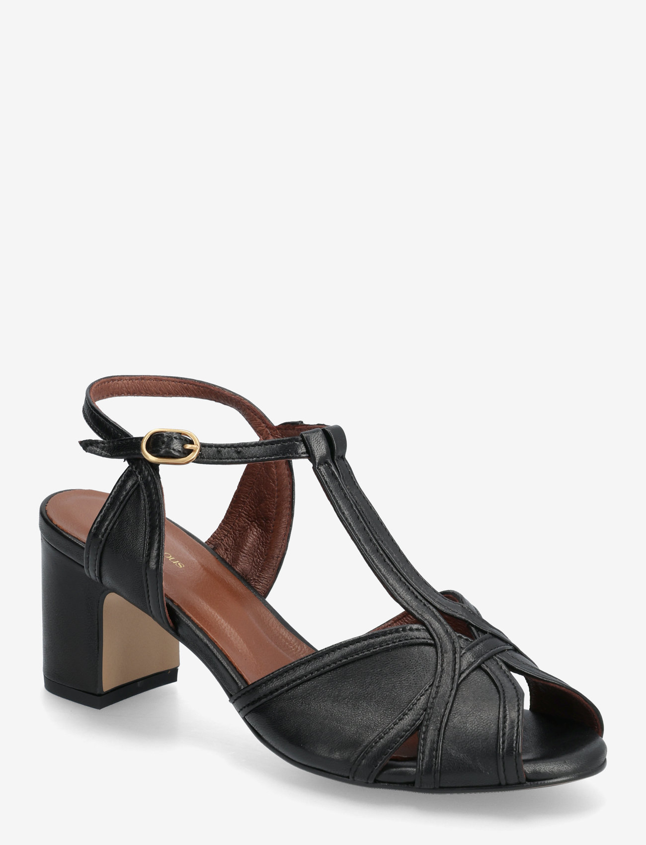 Anonymous Copenhagen - Therese 55 - sandaletter - shiny lamb black - 0