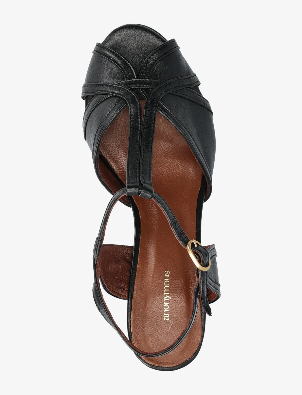 Anonymous Copenhagen - Therese 55 - heeled sandals - shiny lamb black - 3