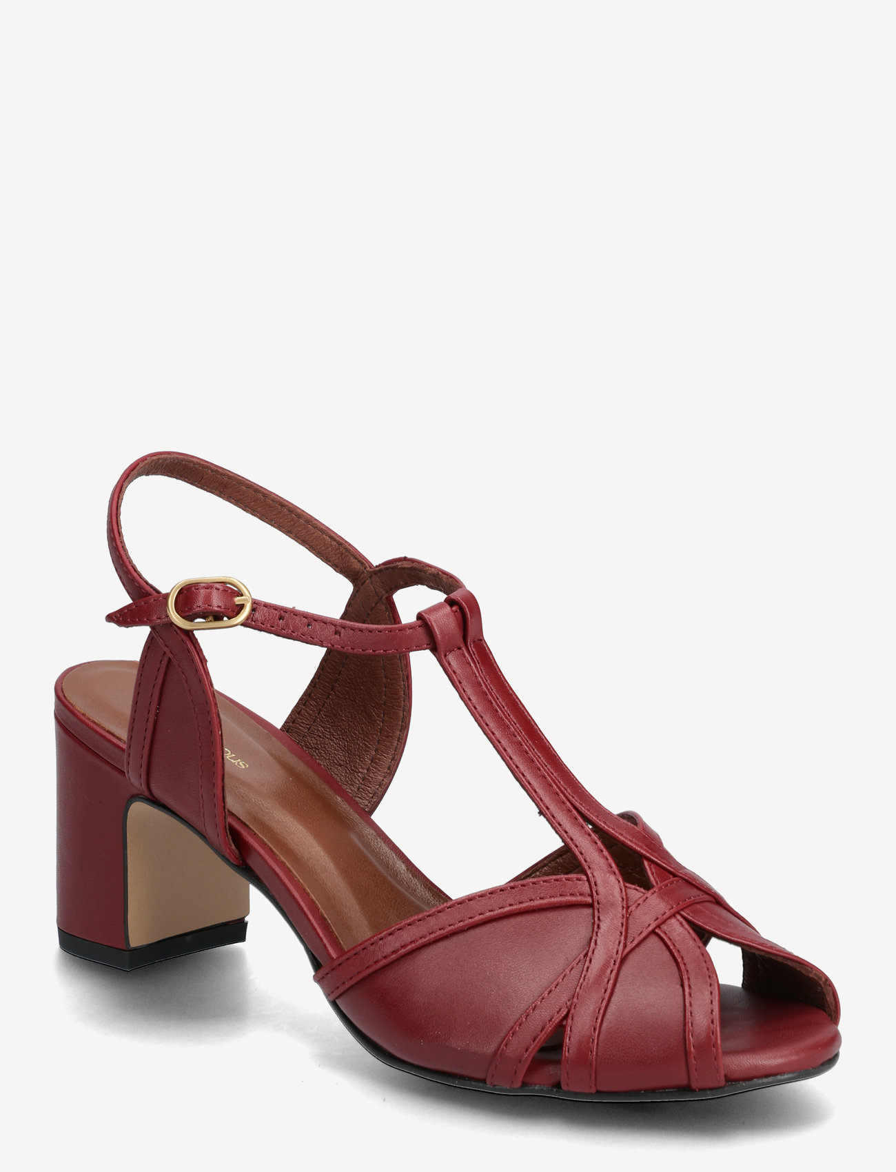 Anonymous Copenhagen - Therese 55 - sandaler med hæl - shiny lamb pomegranate - 0