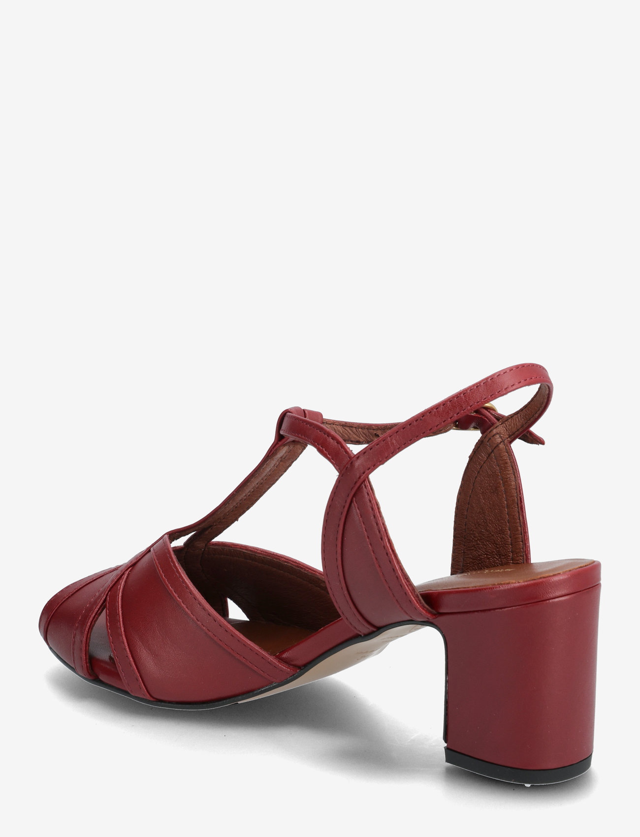 Anonymous Copenhagen - Therese 55 - sandaler med hæl - shiny lamb pomegranate - 2