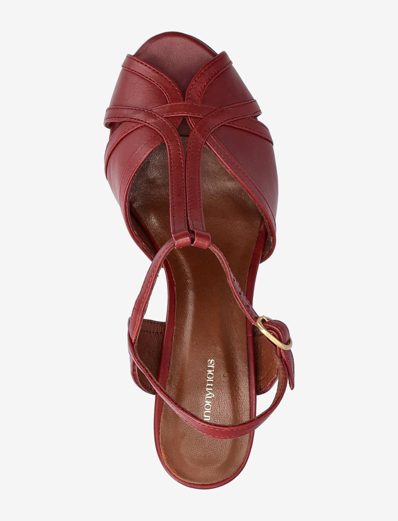 Anonymous Copenhagen - Therese 55 - sandaler med hæl - shiny lamb pomegranate - 3