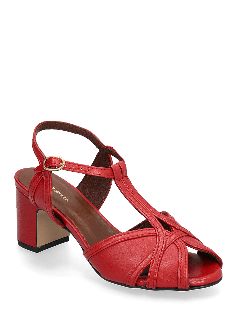 Anonymous Copenhagen - Therese 55 - hauts talons - shiny lamb ruby red - 1