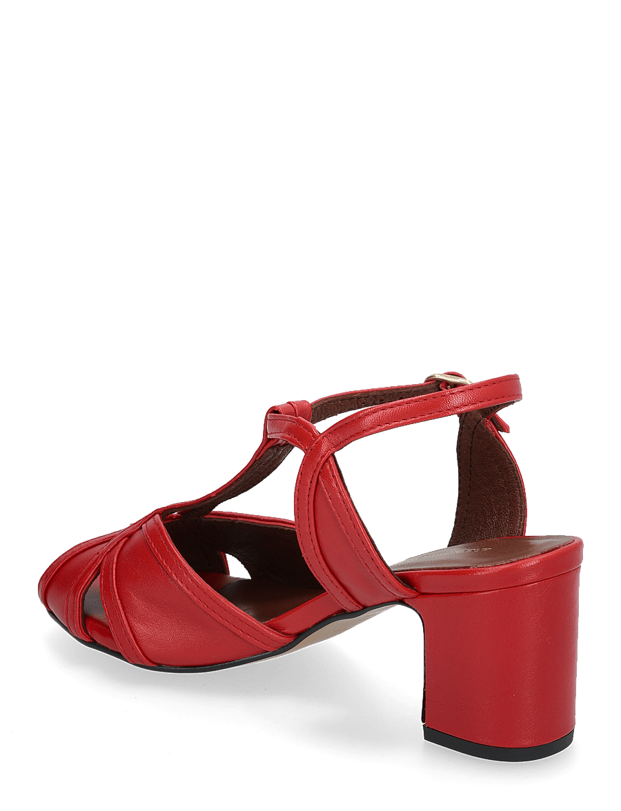 Anonymous Copenhagen - Therese 55 - sandaletten - shiny lamb ruby red - 3