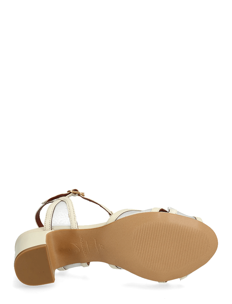 Anonymous Copenhagen - Therese 55 mesh - sandaletten - shiny lamb & mesh white sand - 4