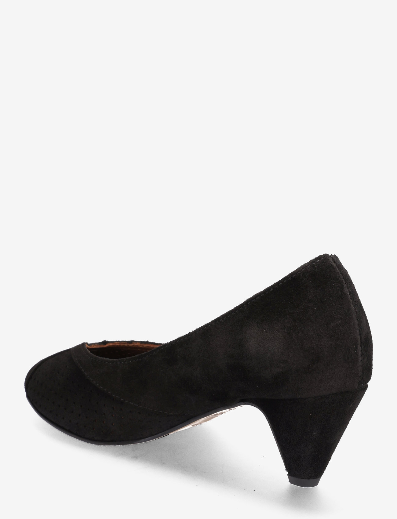Anonymous Copenhagen - Tiffany stiletto - peeptoes - calf suede black - 2