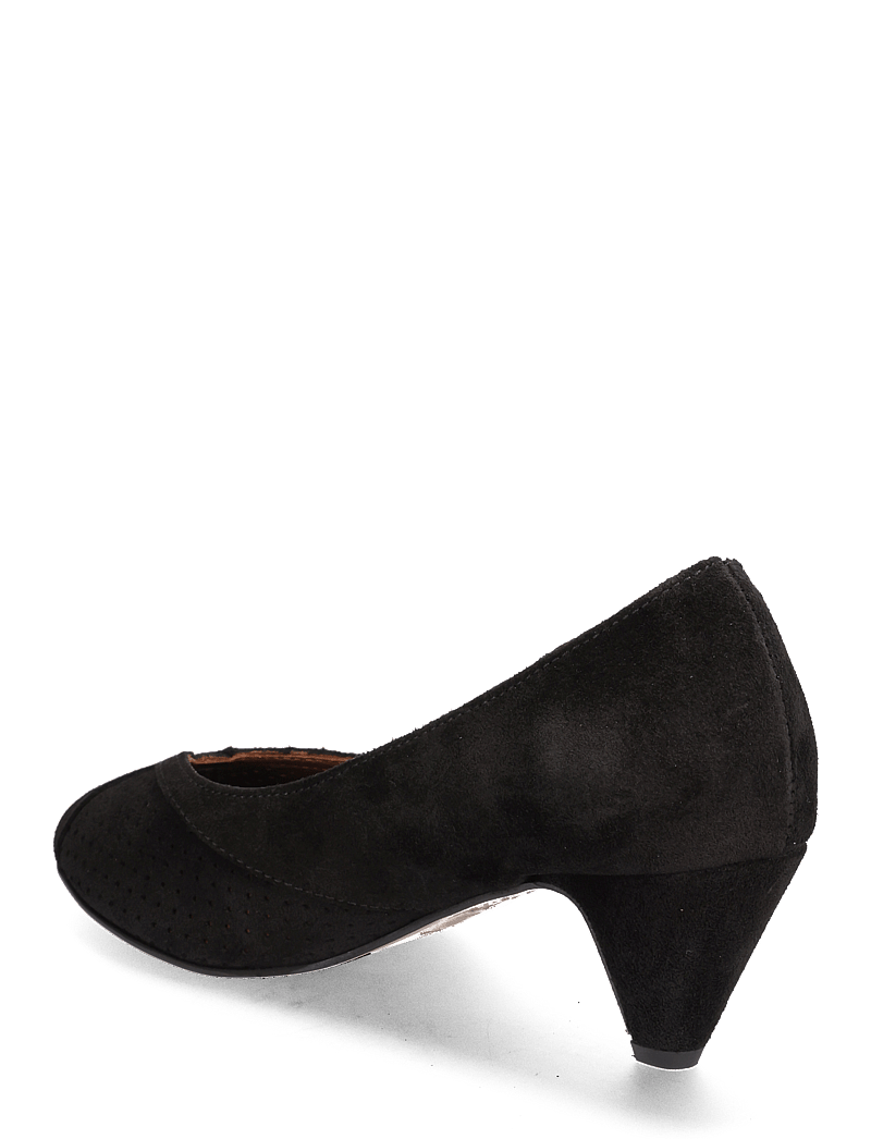 Anonymous Copenhagen - Tiffany stiletto - peeptoes - calf suede black - 2