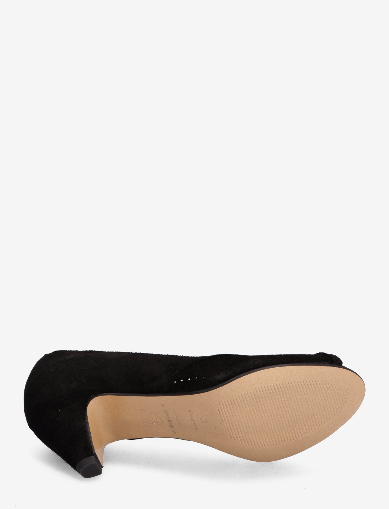 Anonymous Copenhagen - Tiffany stiletto - peeptoes - calf suede black - 4