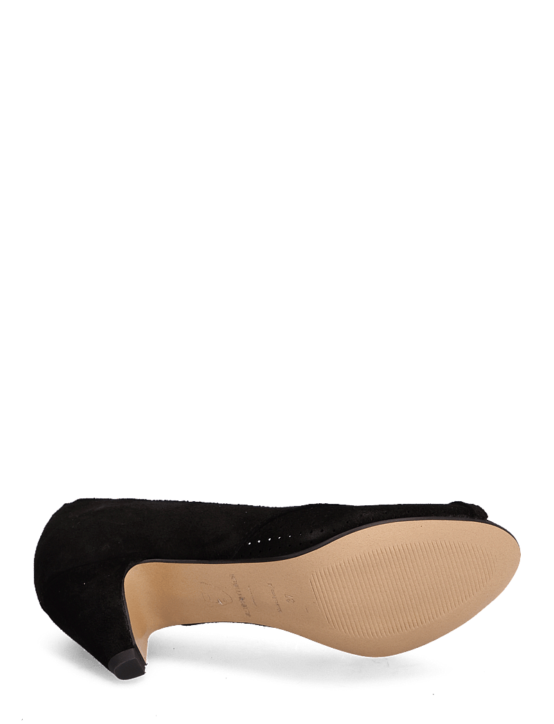 Anonymous Copenhagen - Tiffany stiletto - peeptoes - calf suede black - 4