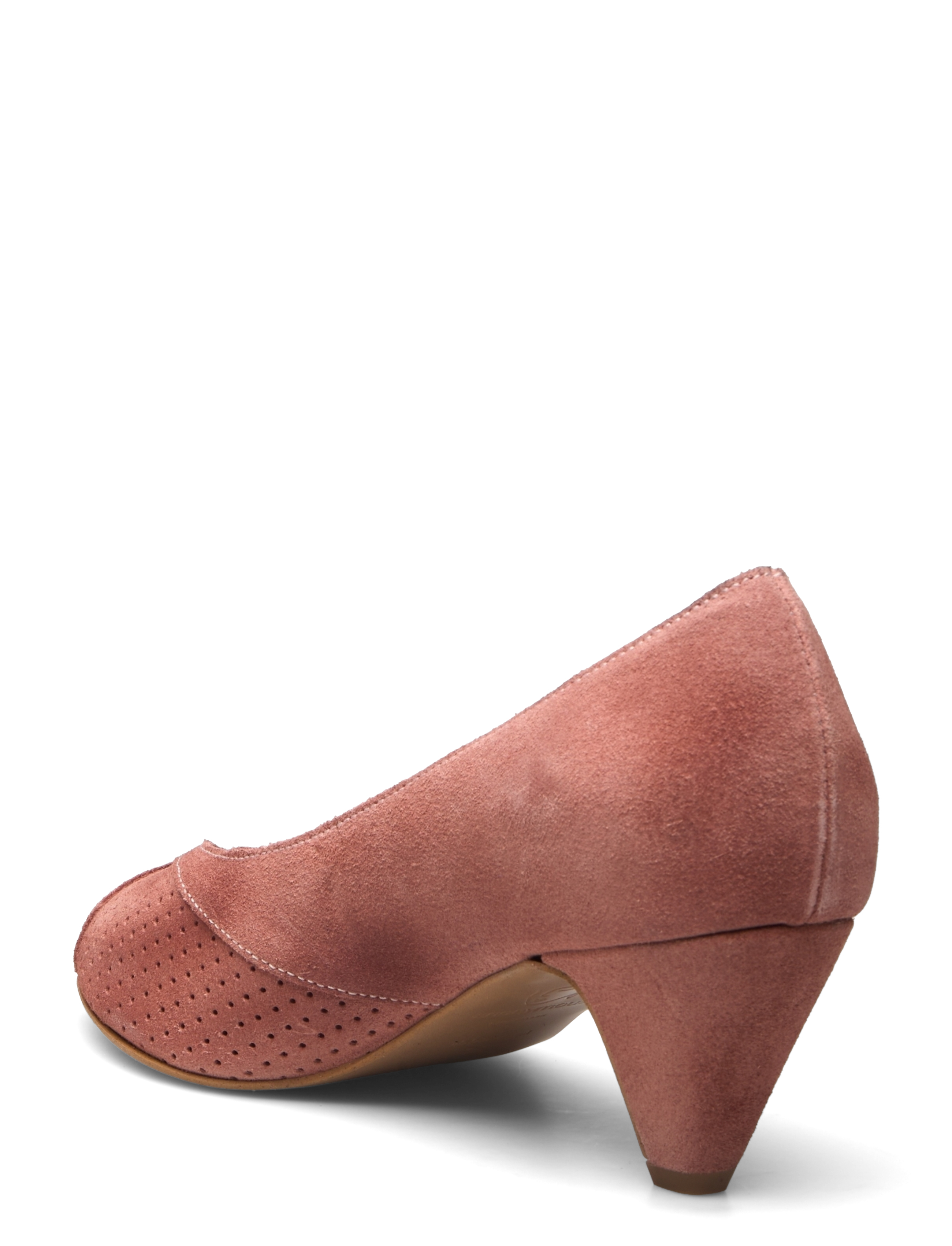 Anonymous Copenhagen - Tiffany stiletto - peeptoes - calf suede burned rose - 2