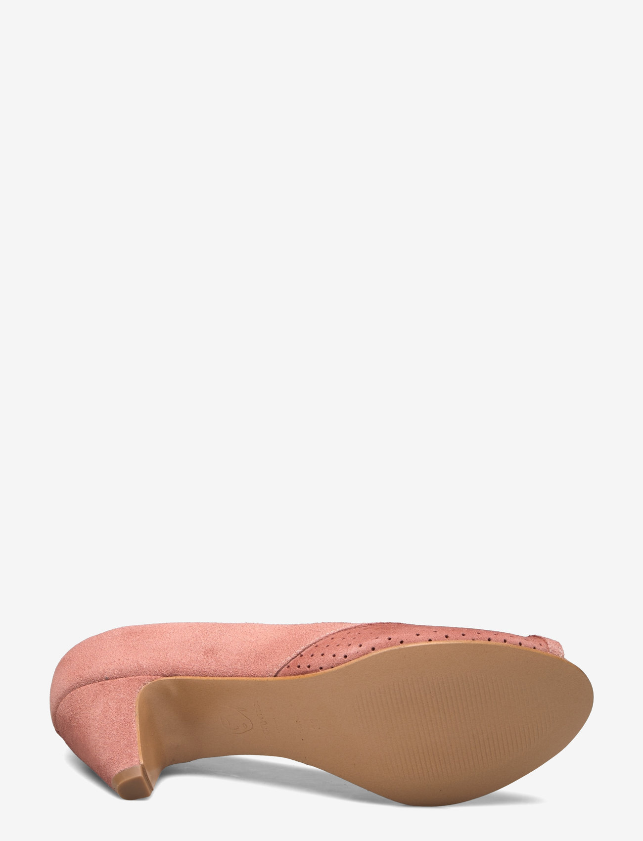Anonymous Copenhagen - Tiffany stiletto - peeptoes - calf suede burned rose - 4