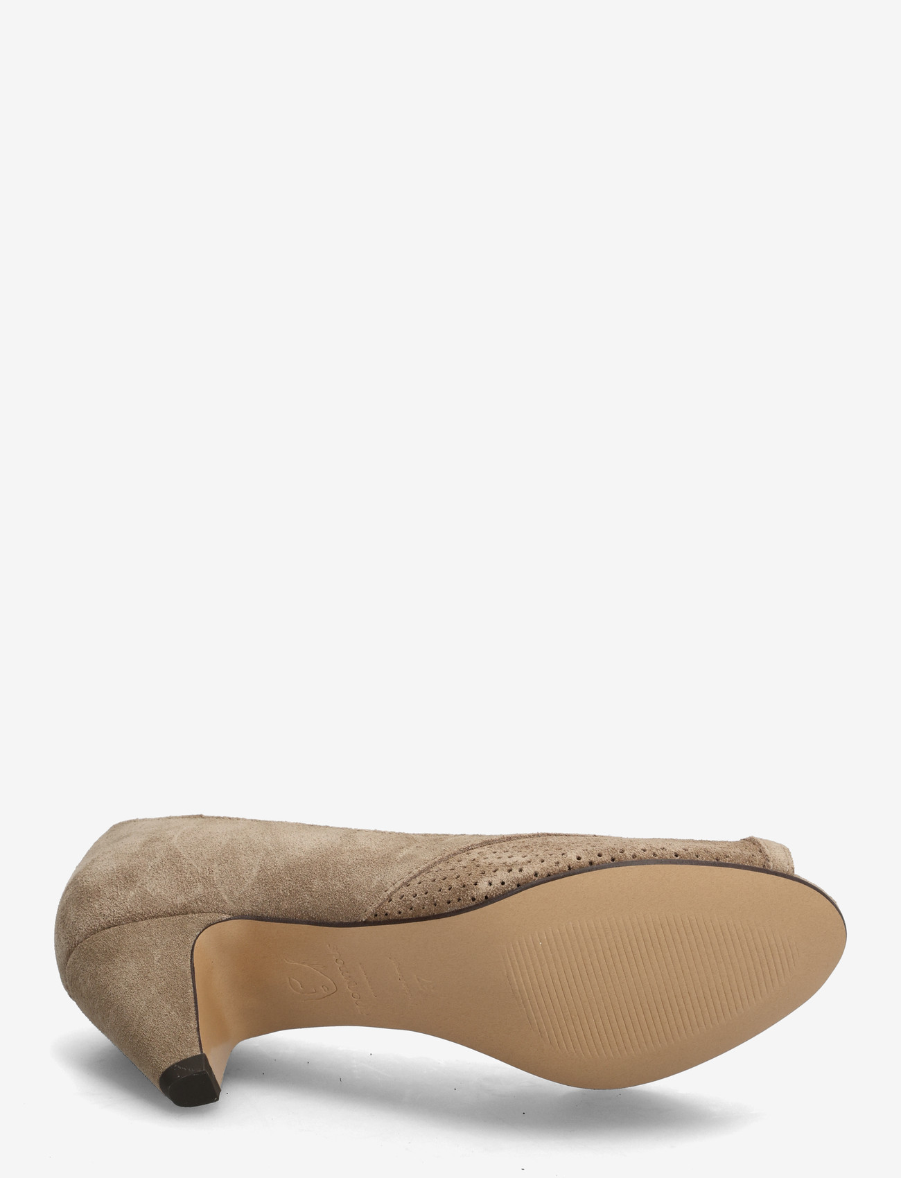 Anonymous Copenhagen - Tiffany stiletto - peeptoes - calf suede mushroom - 4