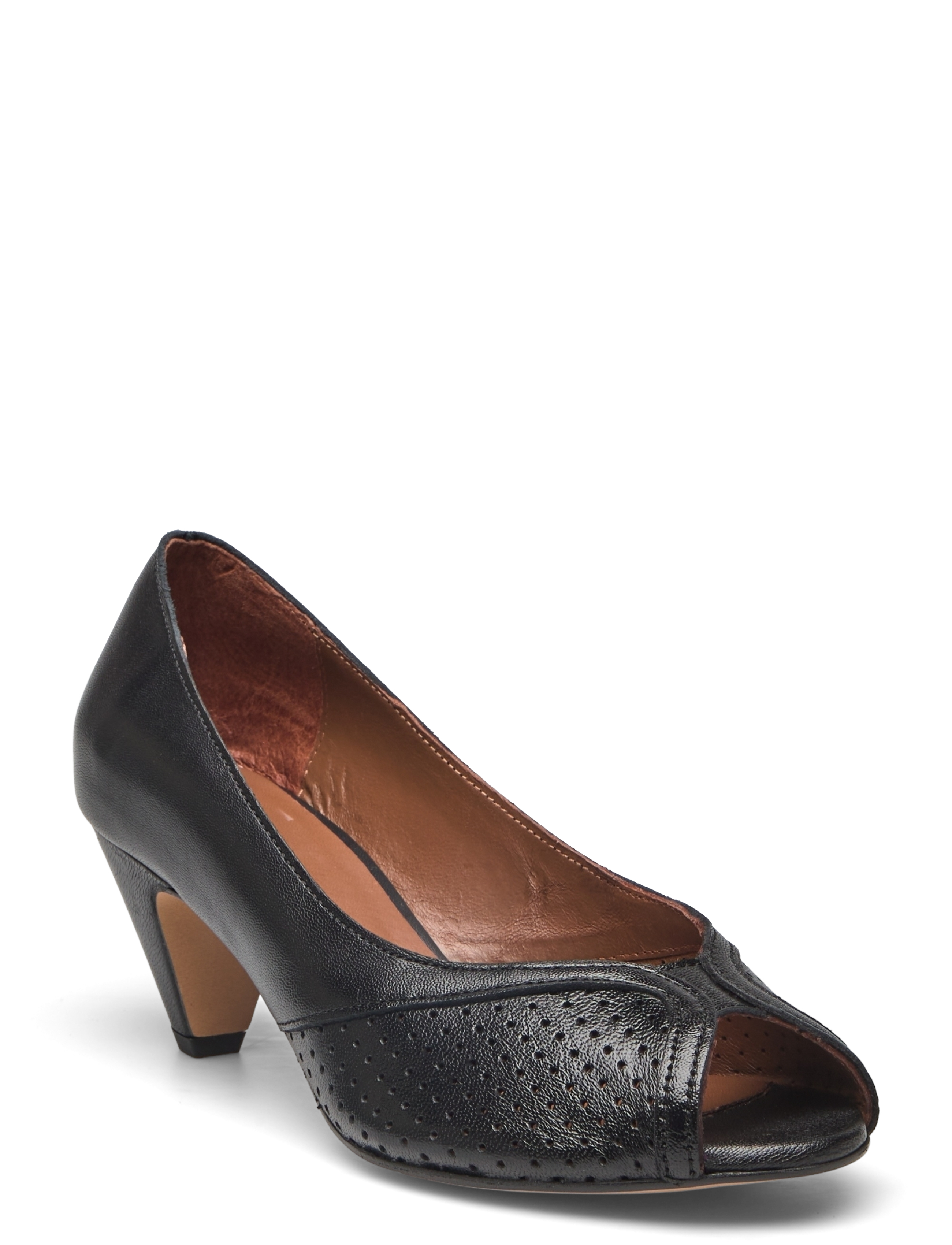 Anonymous Copenhagen Tiffany Stiletto, 38, Black, Pumps > Peeptoes, Dame