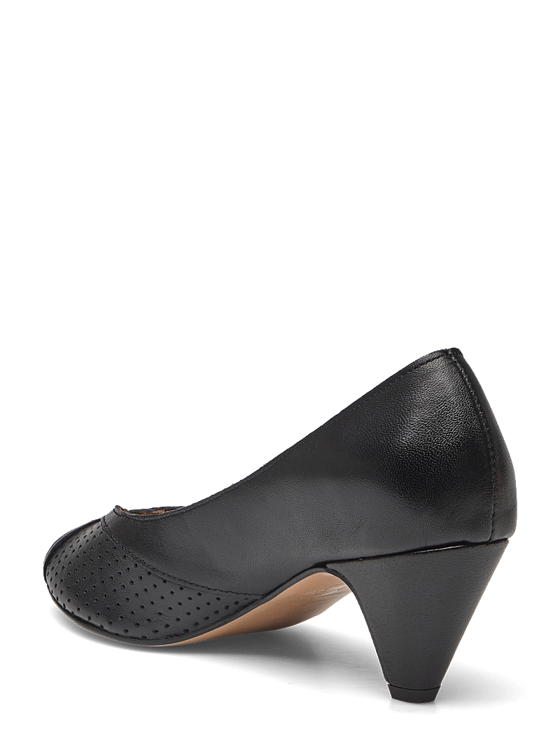 Anonymous Copenhagen - Tiffany stiletto - open toe shoes - shiny lamb black - 2