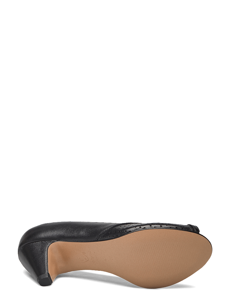 Anonymous Copenhagen - Tiffany stiletto - open toe shoes - shiny lamb black - 4