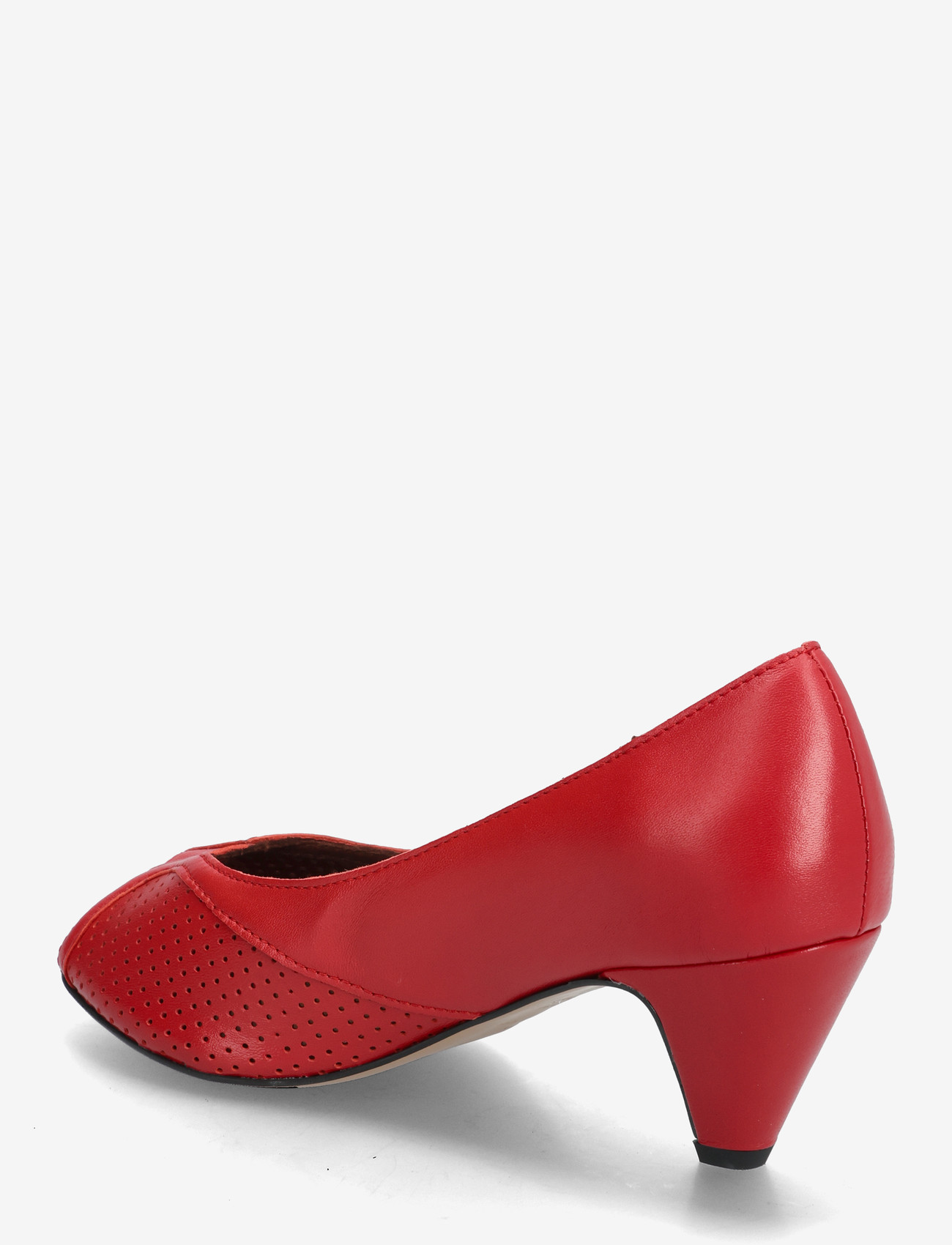 Anonymous Copenhagen - Tiffany stiletto - avatud varbaosaga kingad - shiny lamb ruby red - 2