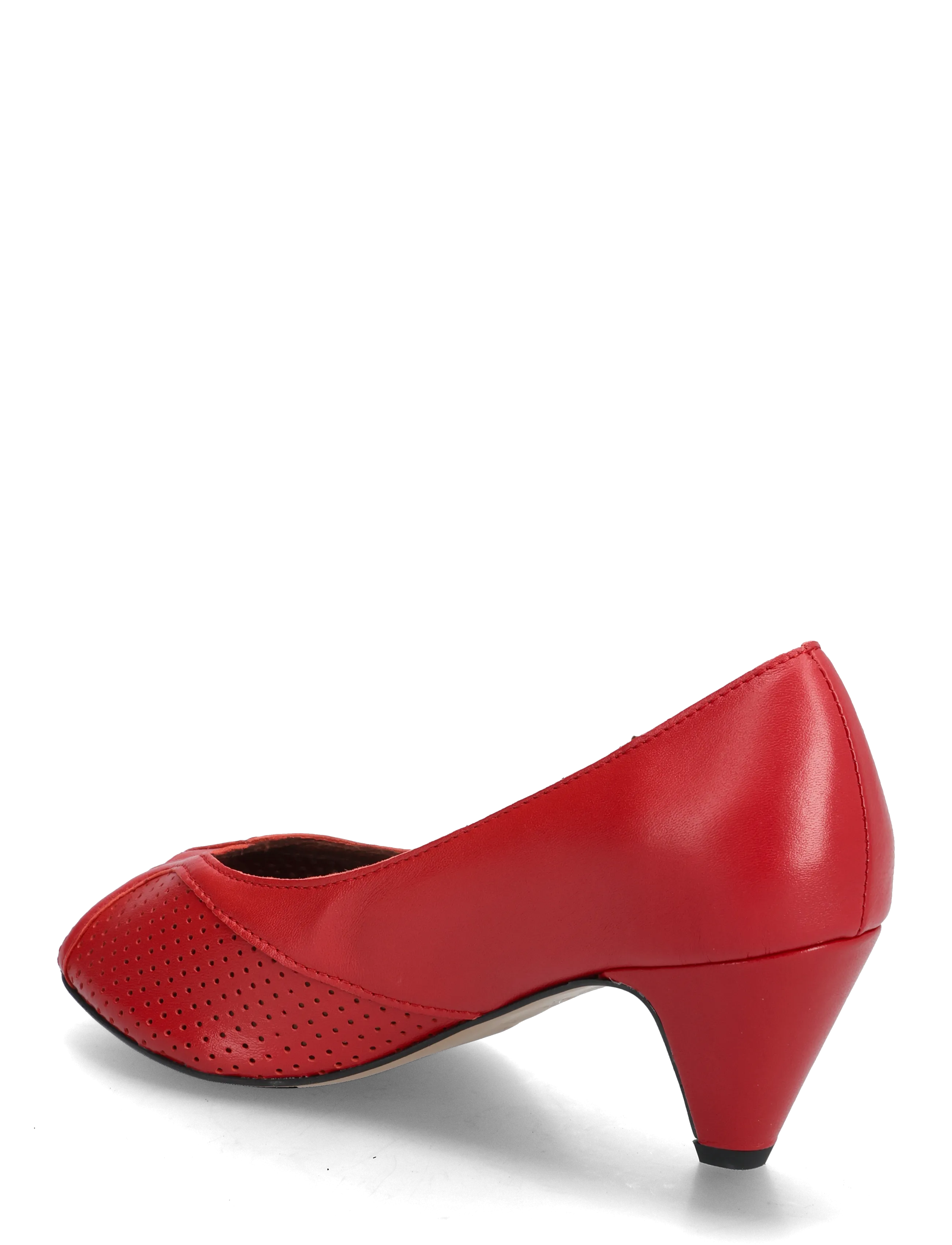 Anonymous Copenhagen - Tiffany stiletto - peeptoes - shiny lamb ruby red - 2