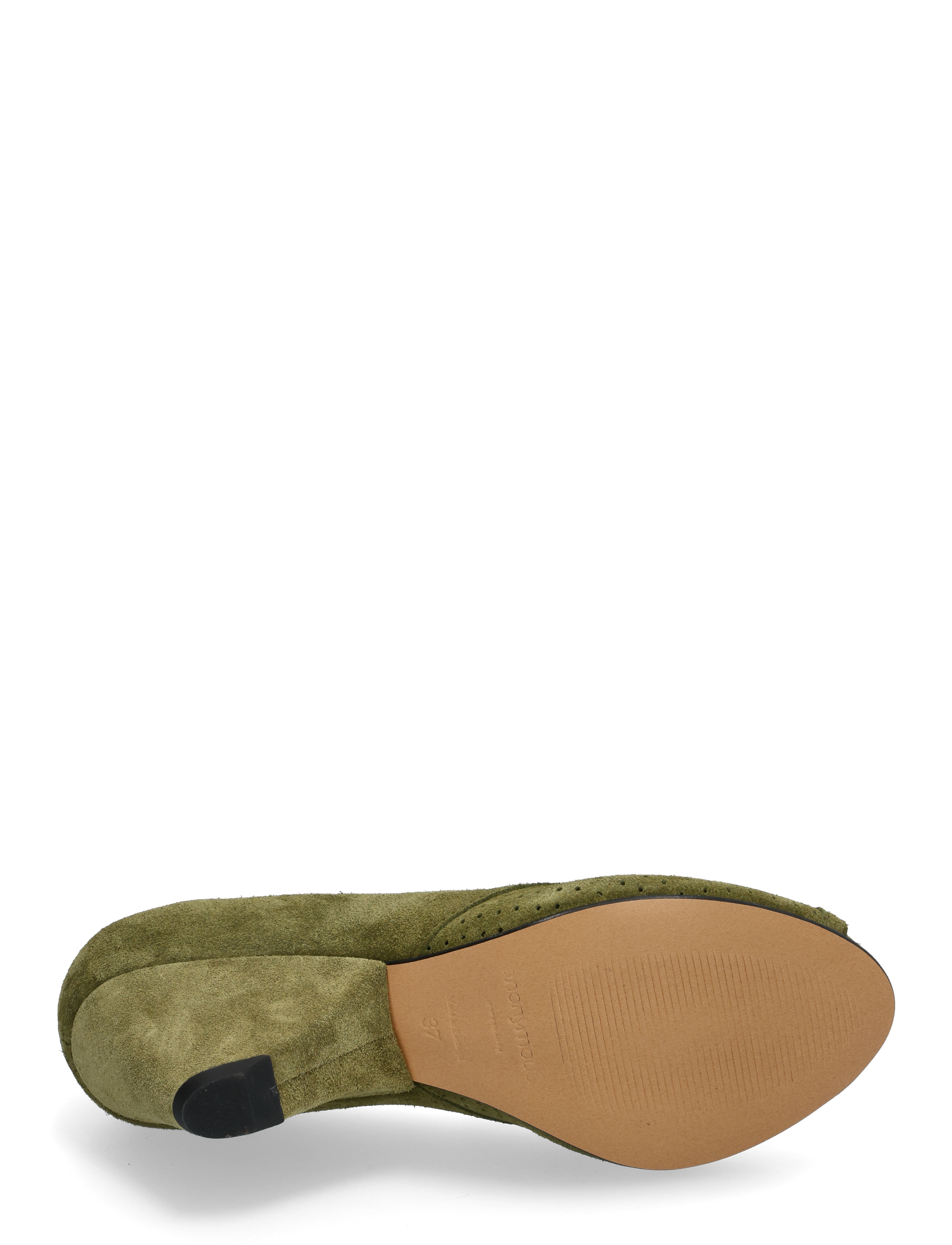 Anonymous Copenhagen - Tiffany triangle - calf suede olive green - 4