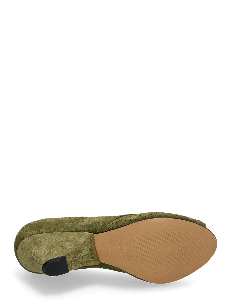 Anonymous Copenhagen - Tiffany triangle - calf suede olive green - 4