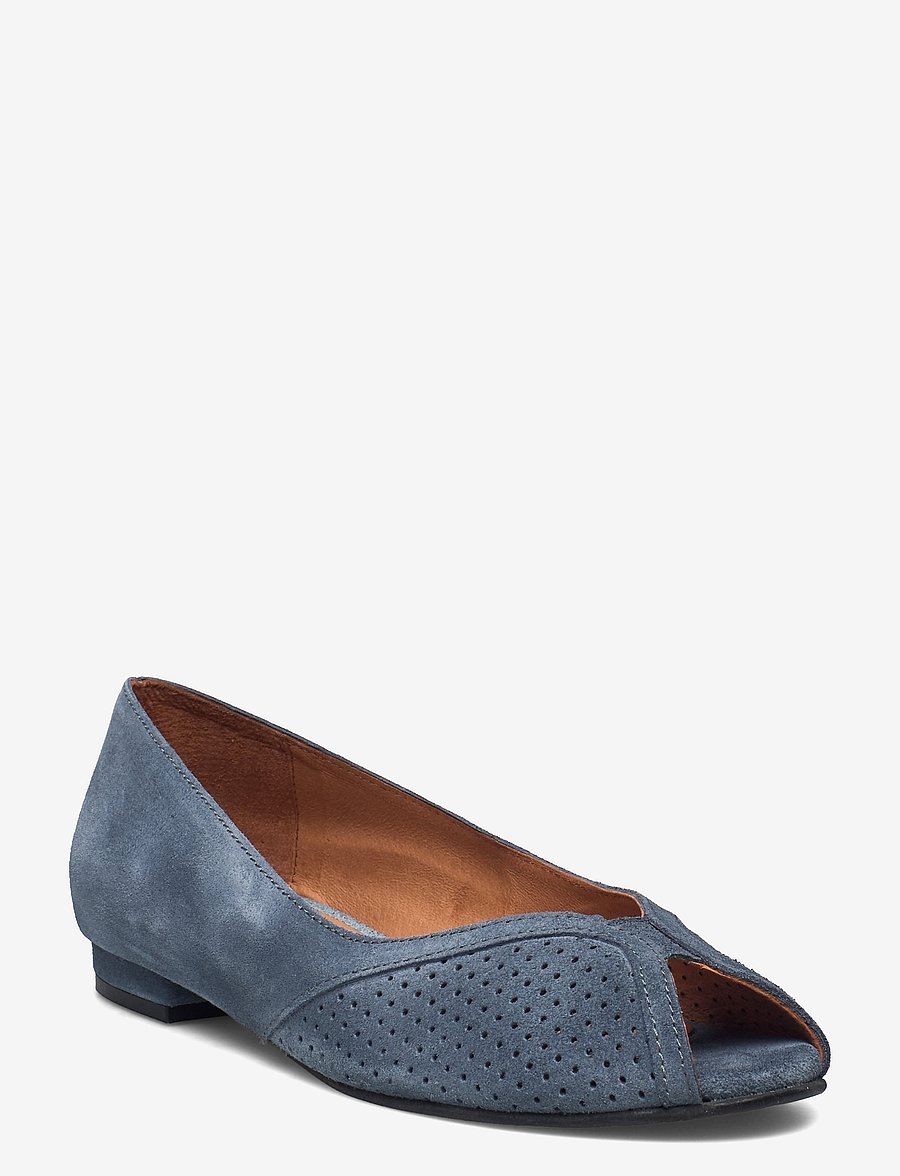 Anonymous Copenhagen - Tiffy - særlige begivenheder - calf suede denim blue - 0