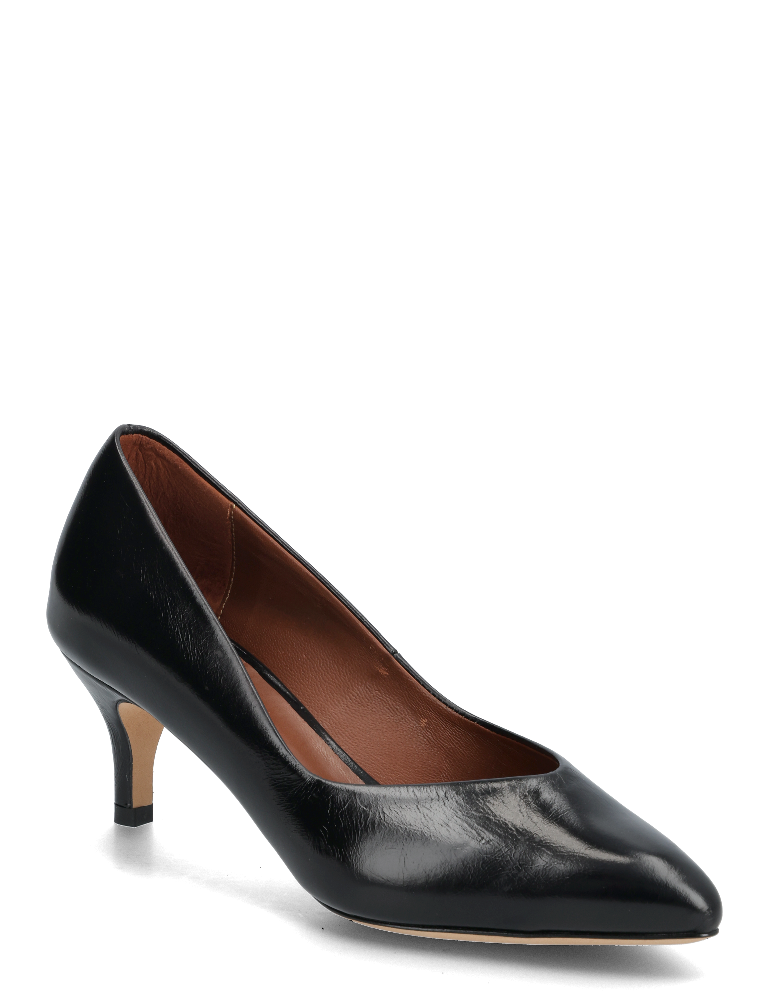 Anonymous Copenhagen Trini 55 - Pumps - CRINKLED SOFT CALF BLACK / black
