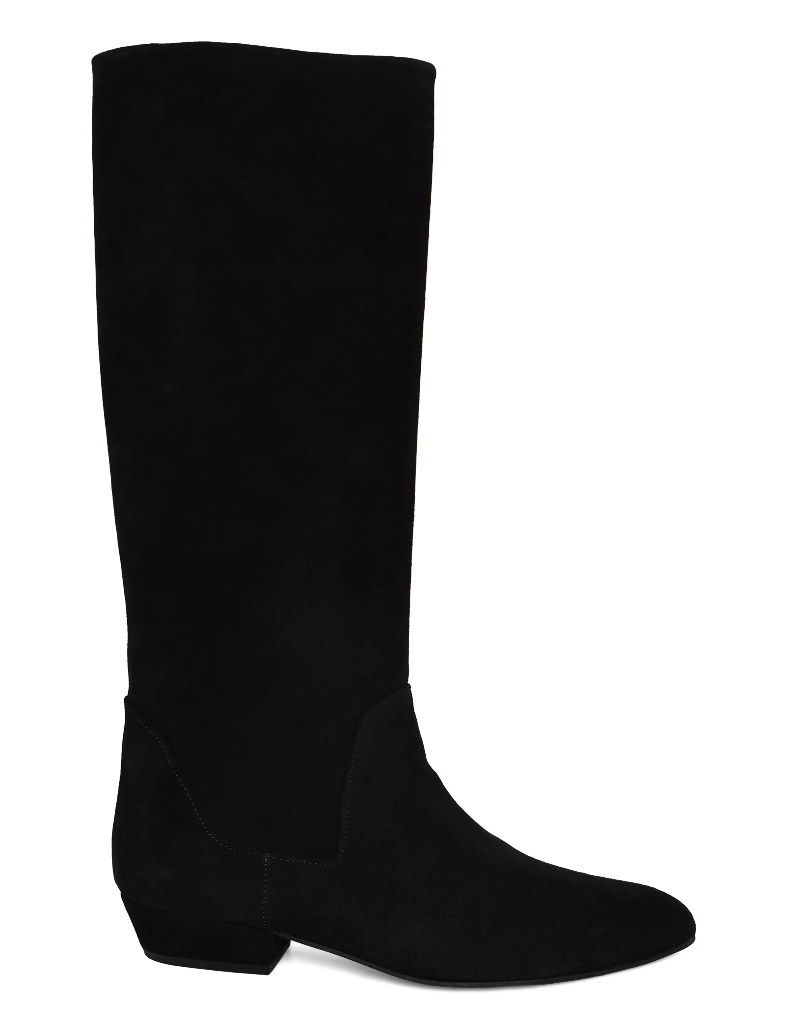 Anonymous Copenhagen - Valle 20 - kniehohe stiefel - calf suede black - 2