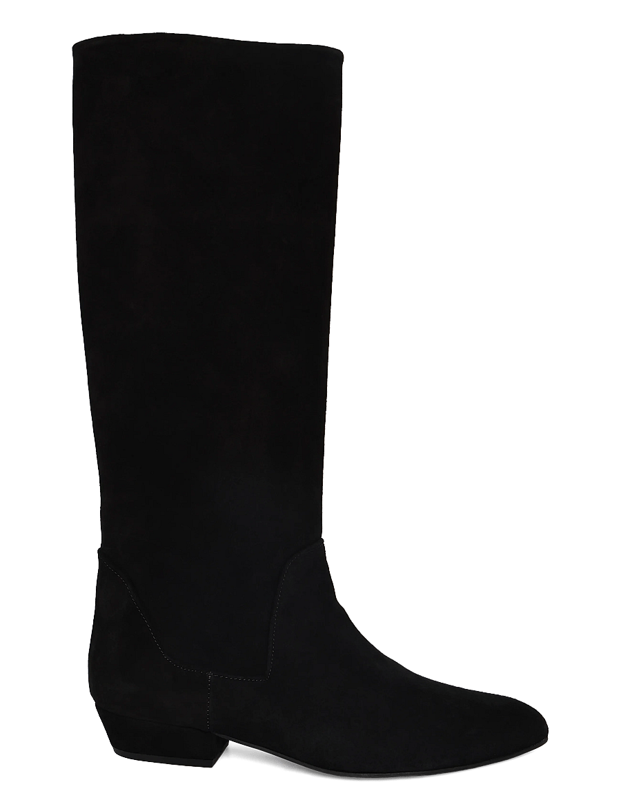 Anonymous Copenhagen - Valle 20 - kniehohe stiefel - calf suede black - 2