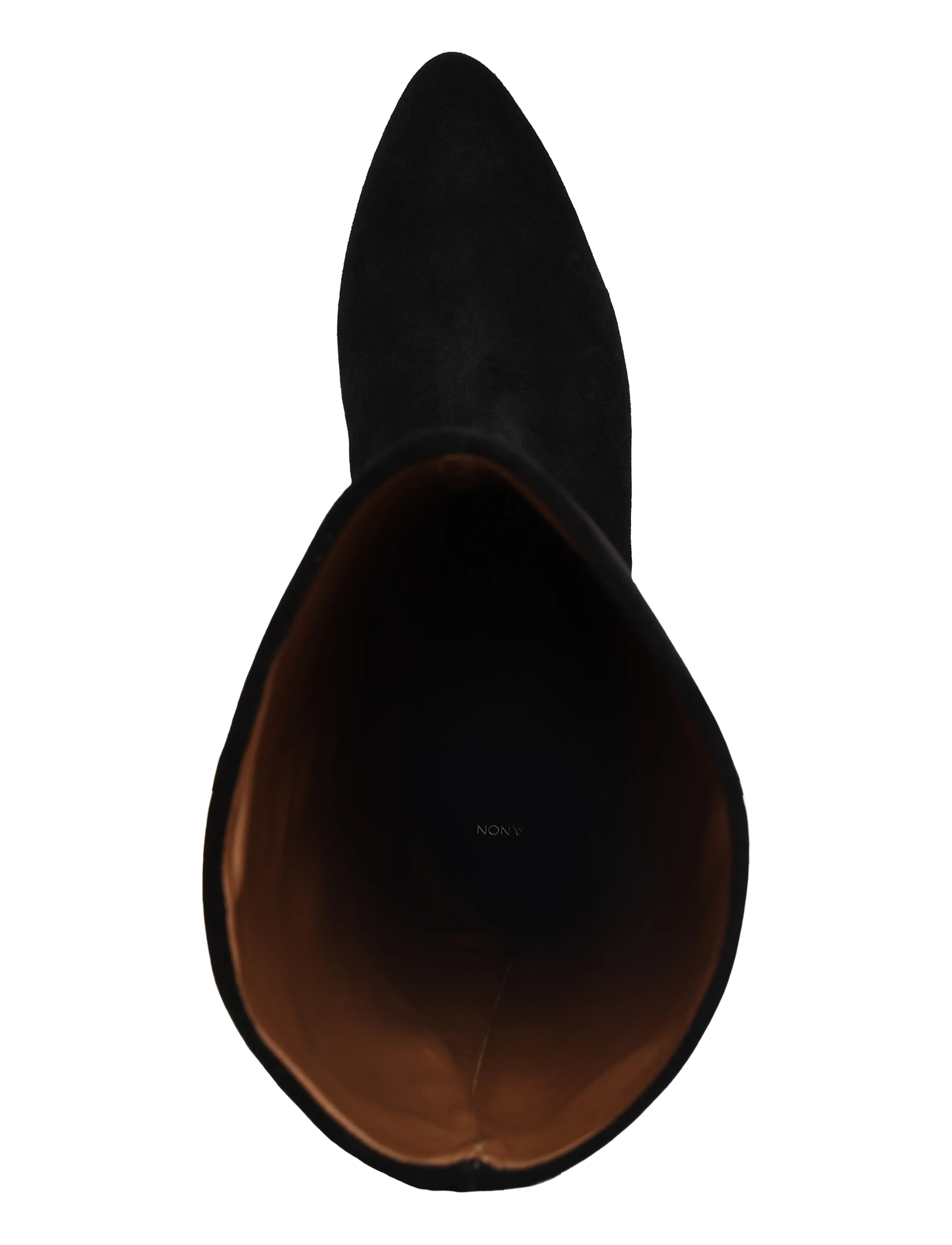 Anonymous Copenhagen - Valle 20 - kniehohe stiefel - calf suede black - 3