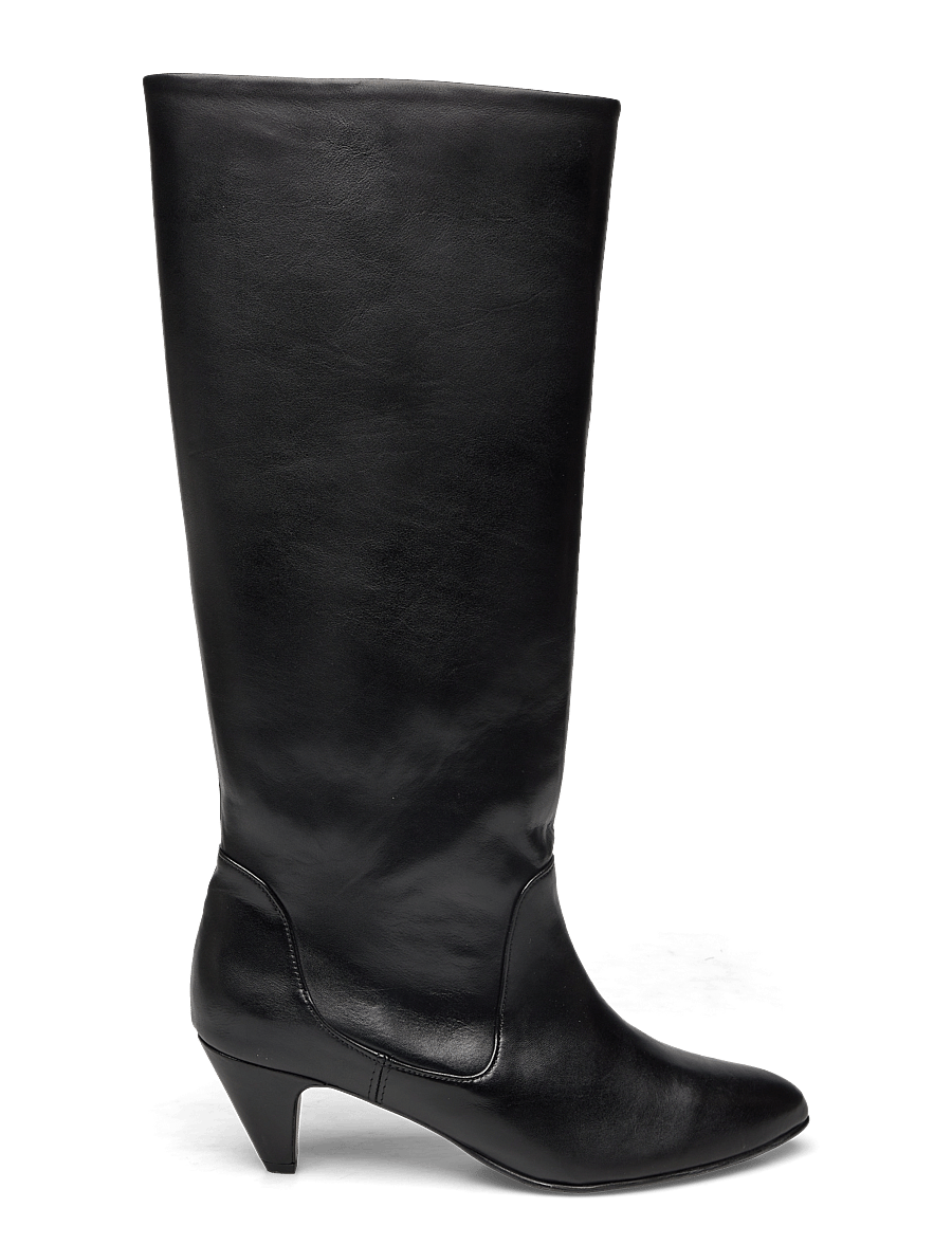 Anonymous Copenhagen - Valle 50 stiletto - põlveni saapad - soft calf black - 1