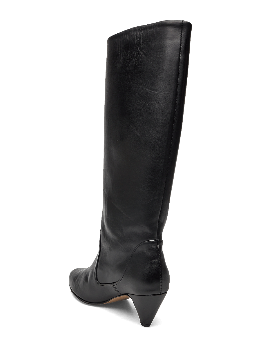 Anonymous Copenhagen - Valle 50 stiletto - põlveni saapad - soft calf black - 2