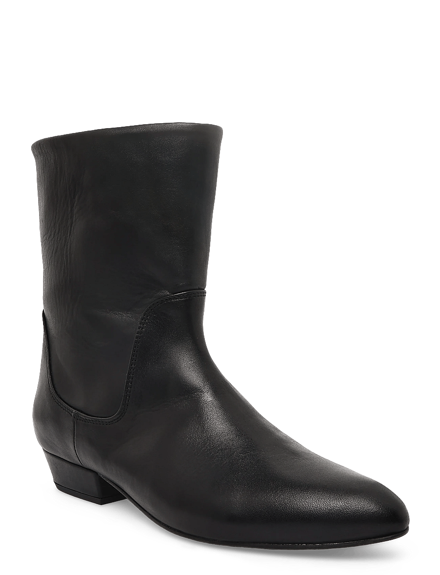 Anonymous Copenhagen - Vanni 20 - platta ankelboots - soft calf black - 0
