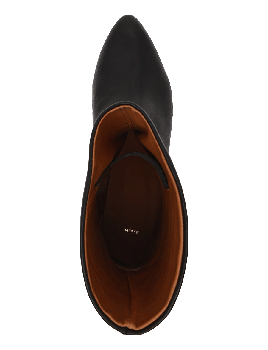 Anonymous Copenhagen - Vanni 20 - platta ankelboots - soft calf black - 3