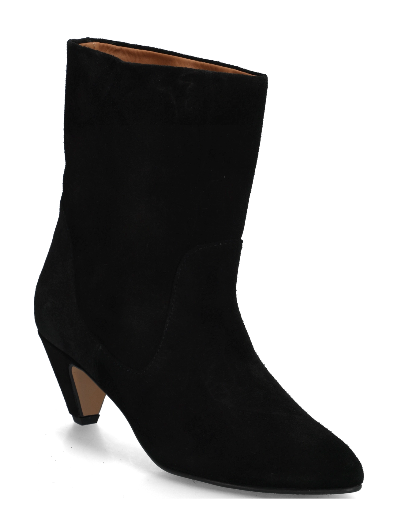 Anonymous Copenhagen Vanni 50 stiletto - Sko - CALF SUEDE BLACK / black