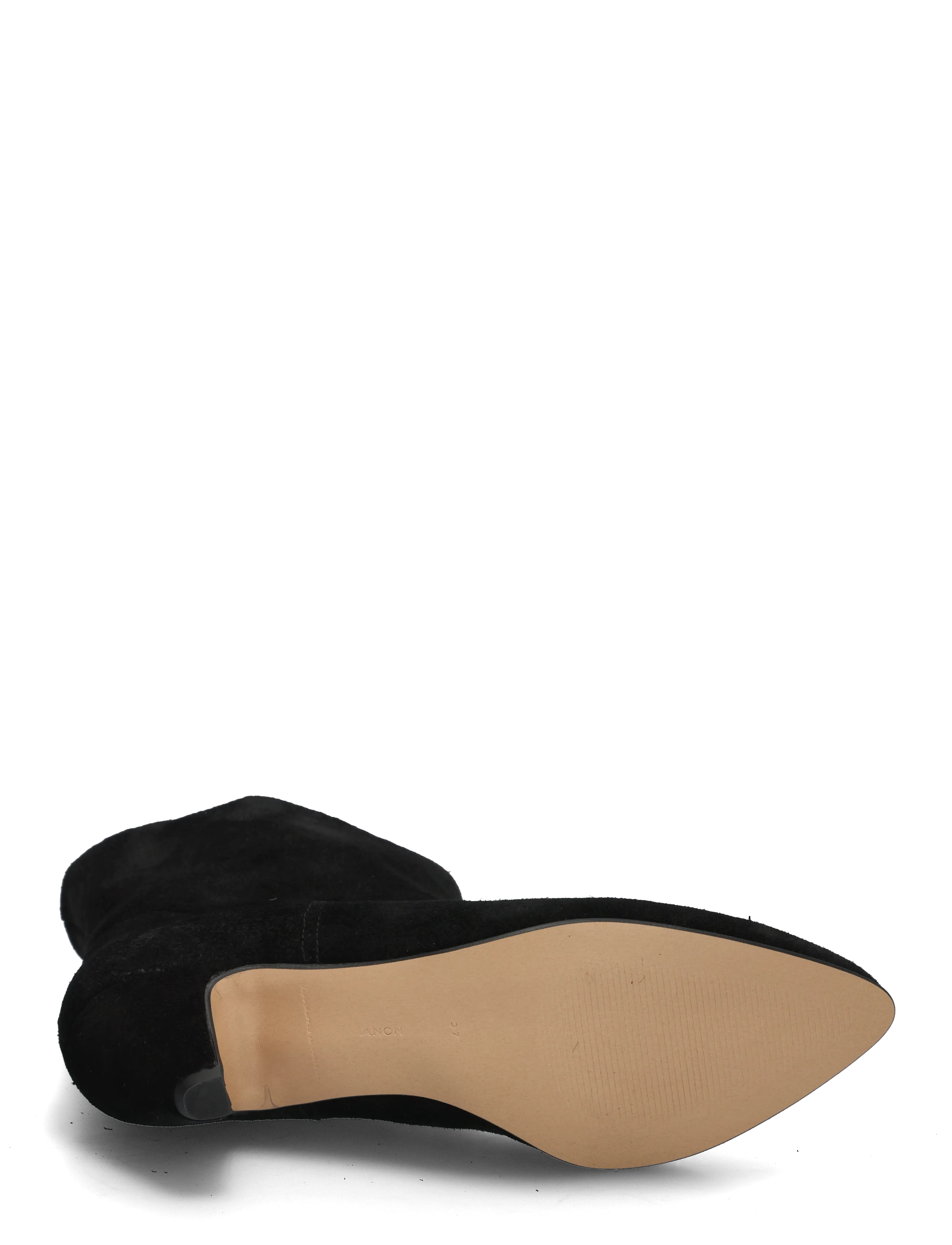 Anonymous Copenhagen - Vanni 50 stiletto - støvletter - calf suede black - 4