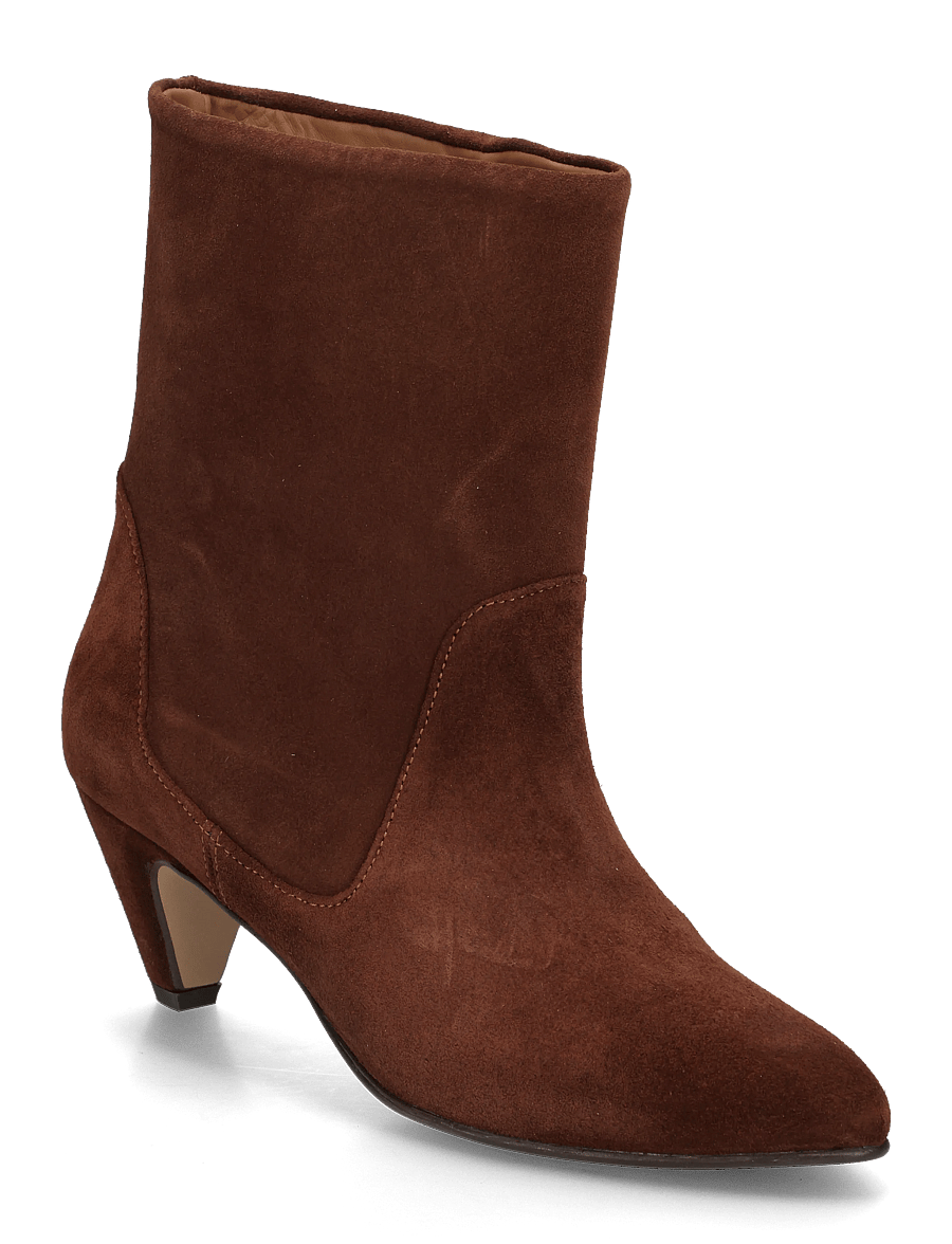 Anonymous Copenhagen - Vanni 50 stiletto - stiefeletten mit absatz - calf suede chocolate - 0