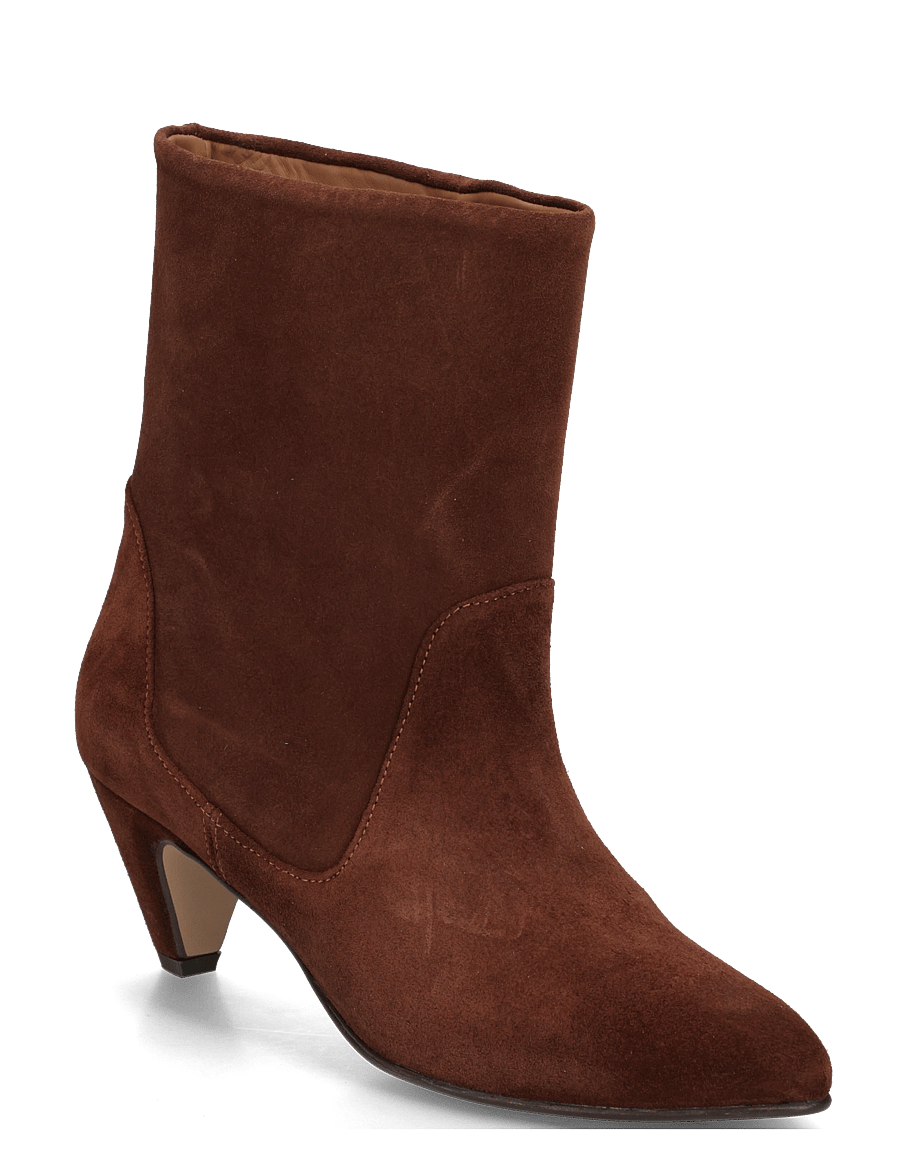 Anonymous Copenhagen - Vanni 50 stiletto - calf suede chocolate - 0