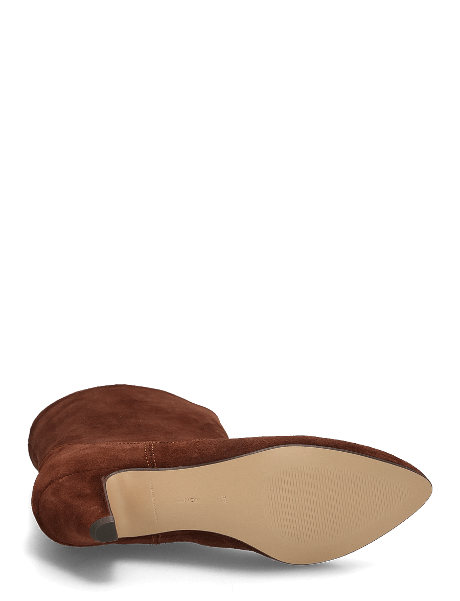 Anonymous Copenhagen - Vanni 50 stiletto - stiefeletten mit absatz - calf suede chocolate - 4