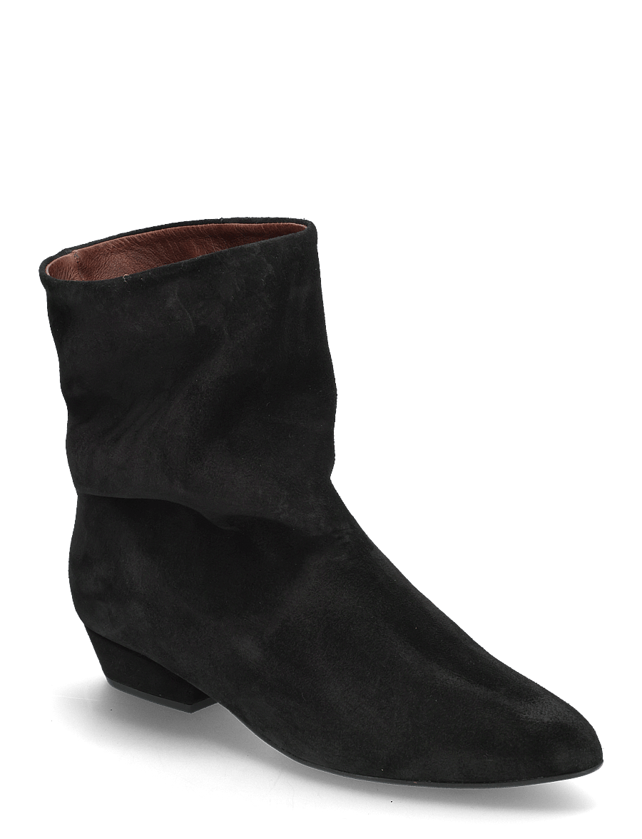 Anonymous Copenhagen - Vully 20 - flat ankle boots - calf suede black - 1