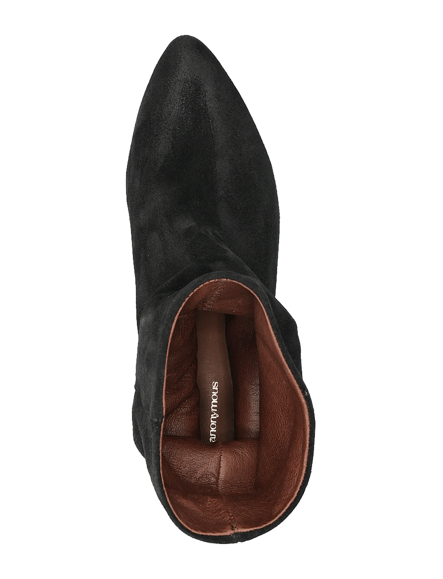 Anonymous Copenhagen - Vully 20 - flat ankle boots - calf suede black - 4