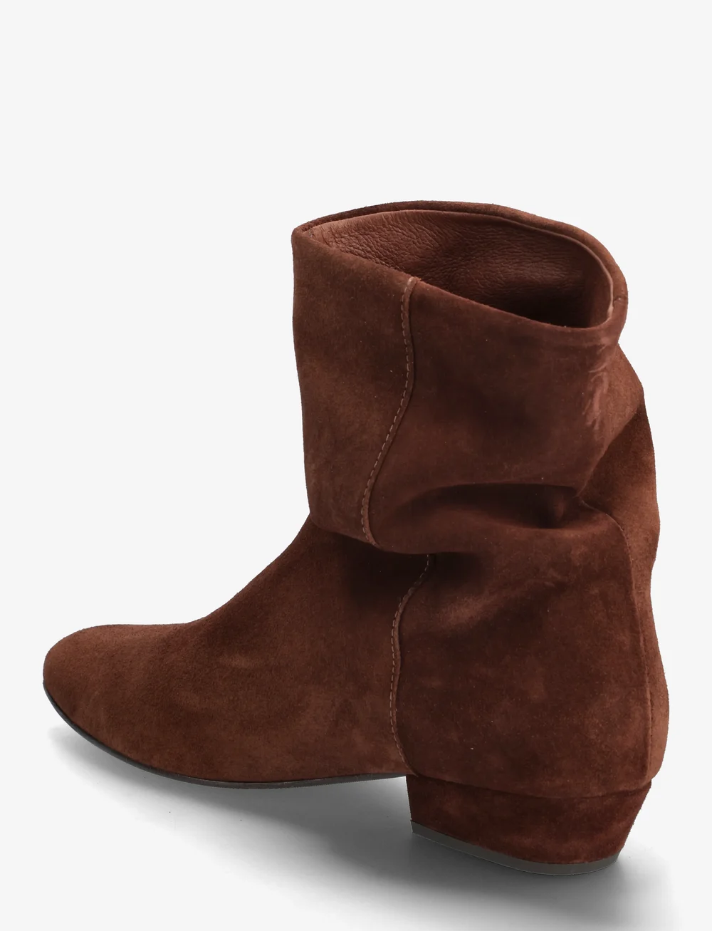 Anonymous Copenhagen - Vully 20 - platte enkellaarsjes - calf suede chocolate - 2