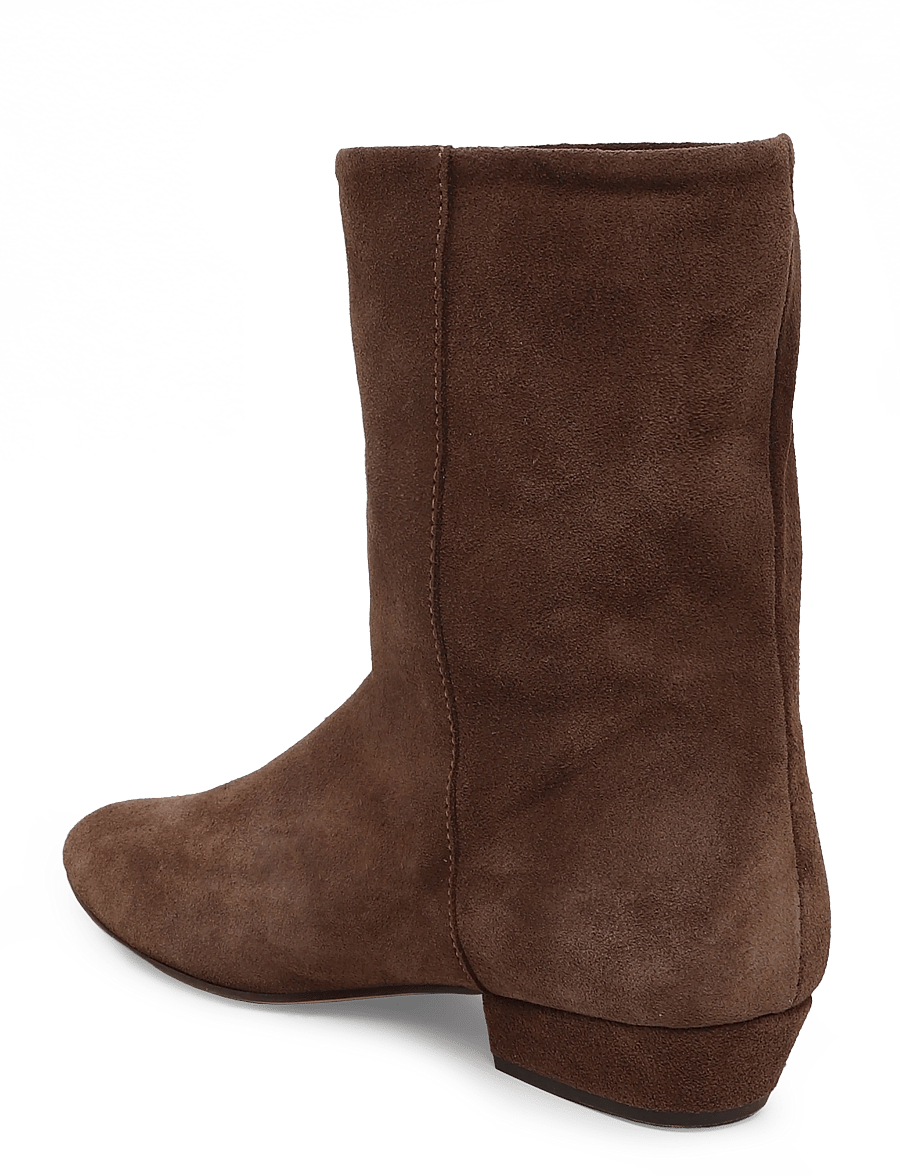 Anonymous Copenhagen - Vully 20 - flache stiefeletten - calf suede coffee brown - 1
