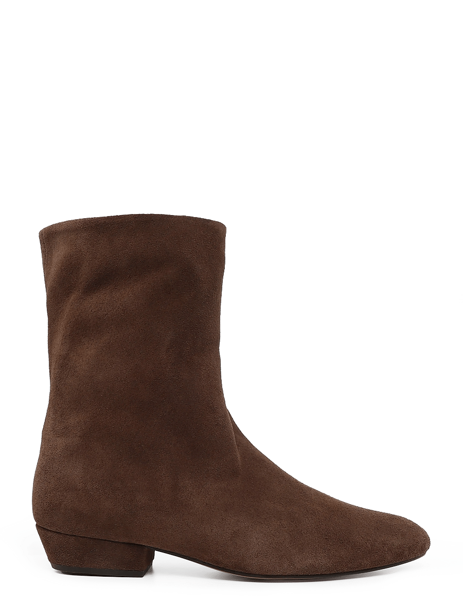 Anonymous Copenhagen - Vully 20 - flache stiefeletten - calf suede coffee brown - 2