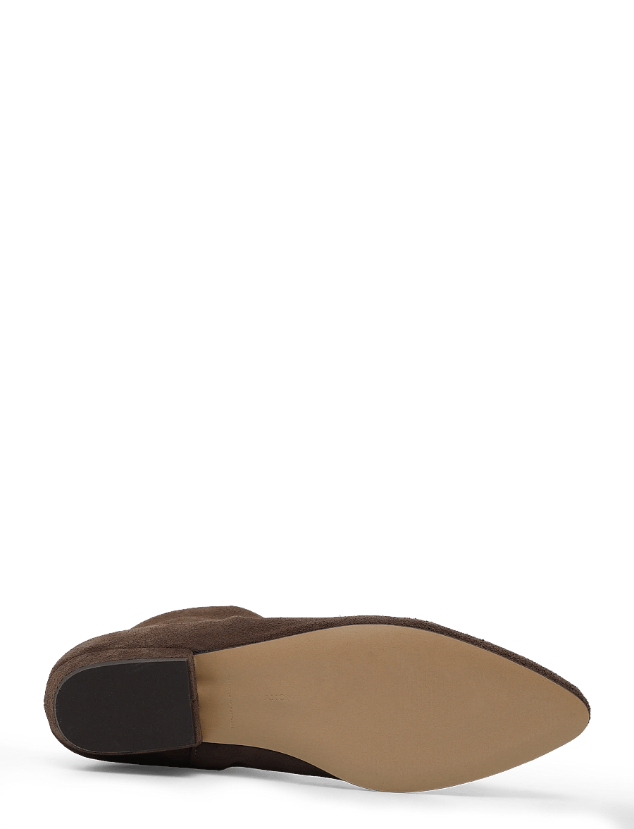 Anonymous Copenhagen - Vully 20 - flache stiefeletten - calf suede coffee brown - 4