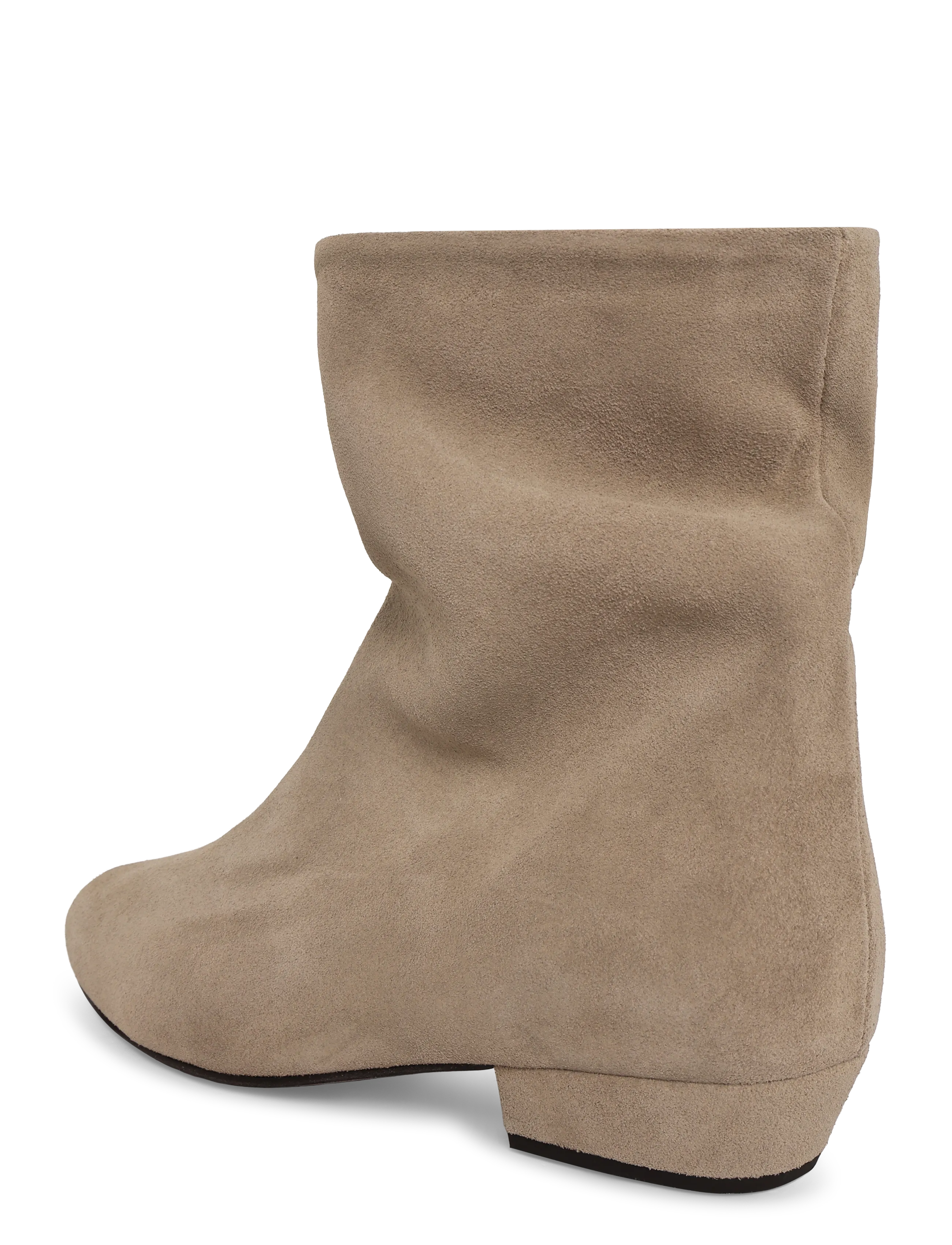Anonymous Copenhagen - Vully 20 - madalad poolsaapad - calf suede mushroom - 1