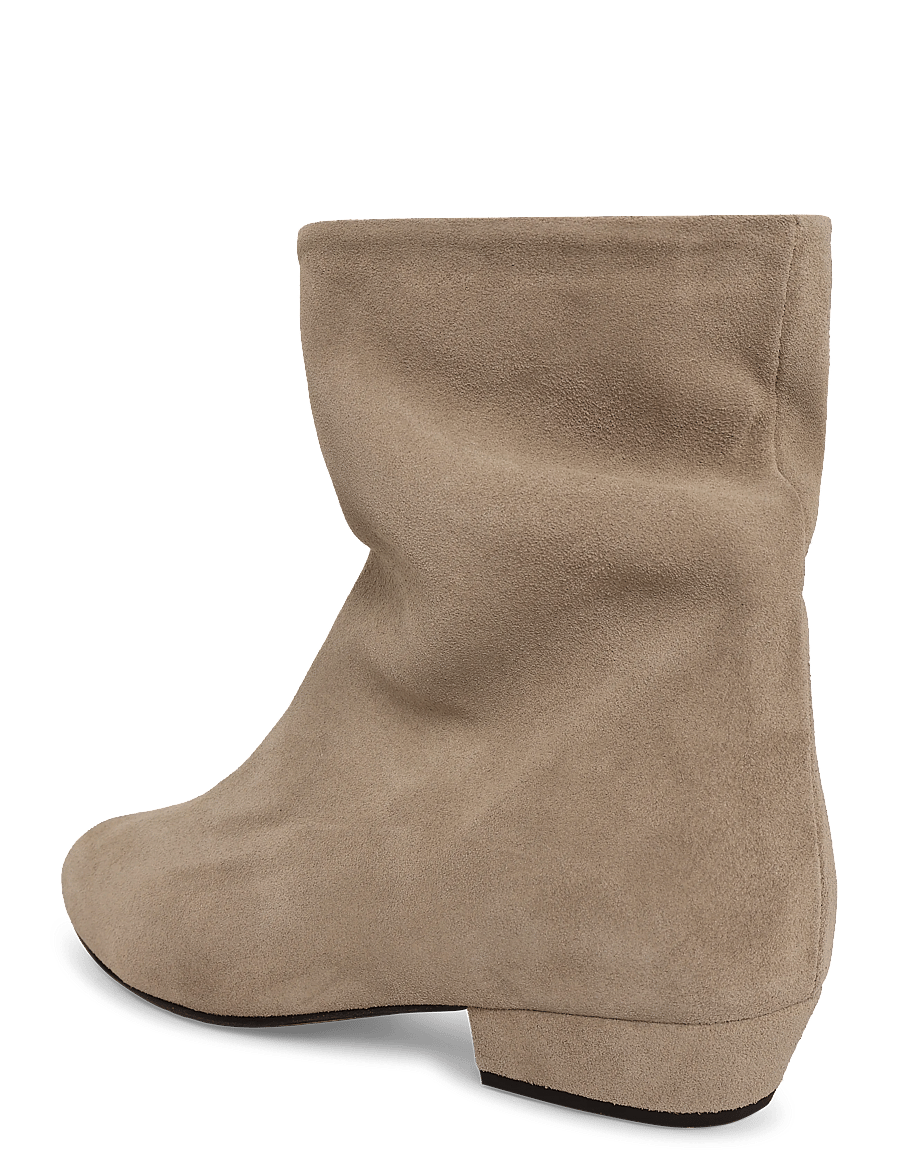 Anonymous Copenhagen - Vully 20 - madalad poolsaapad - calf suede mushroom - 1