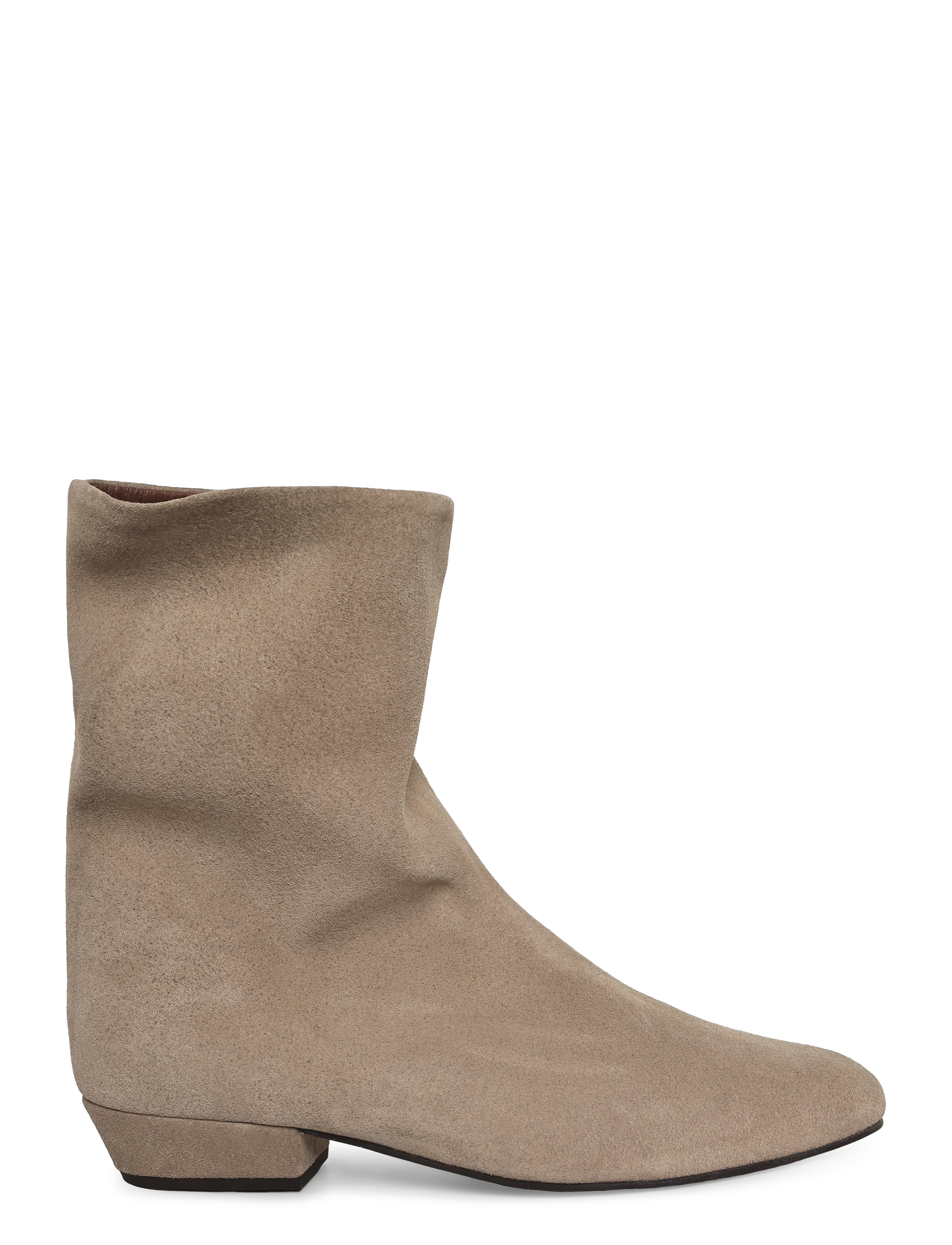 Anonymous Copenhagen - Vully 20 - madalad poolsaapad - calf suede mushroom - 2