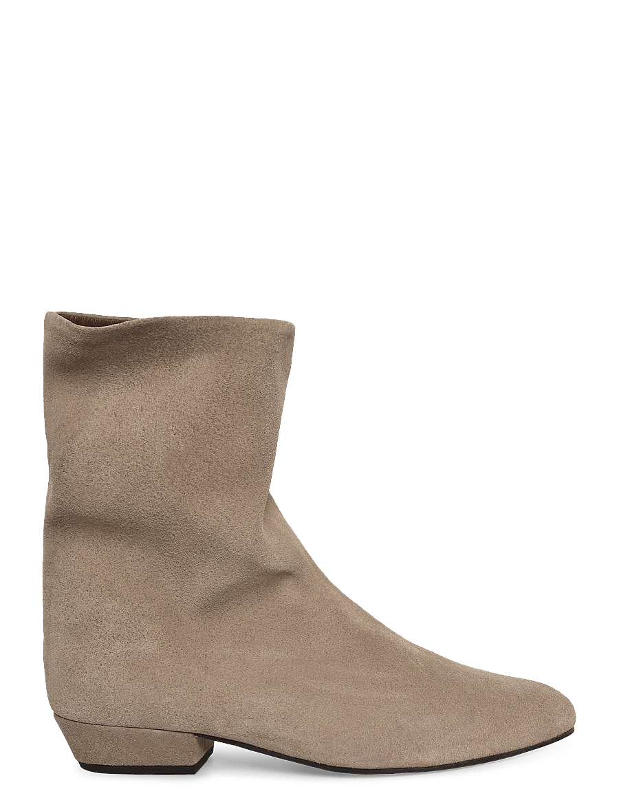 Anonymous Copenhagen - Vully 20 - madalad poolsaapad - calf suede mushroom - 2