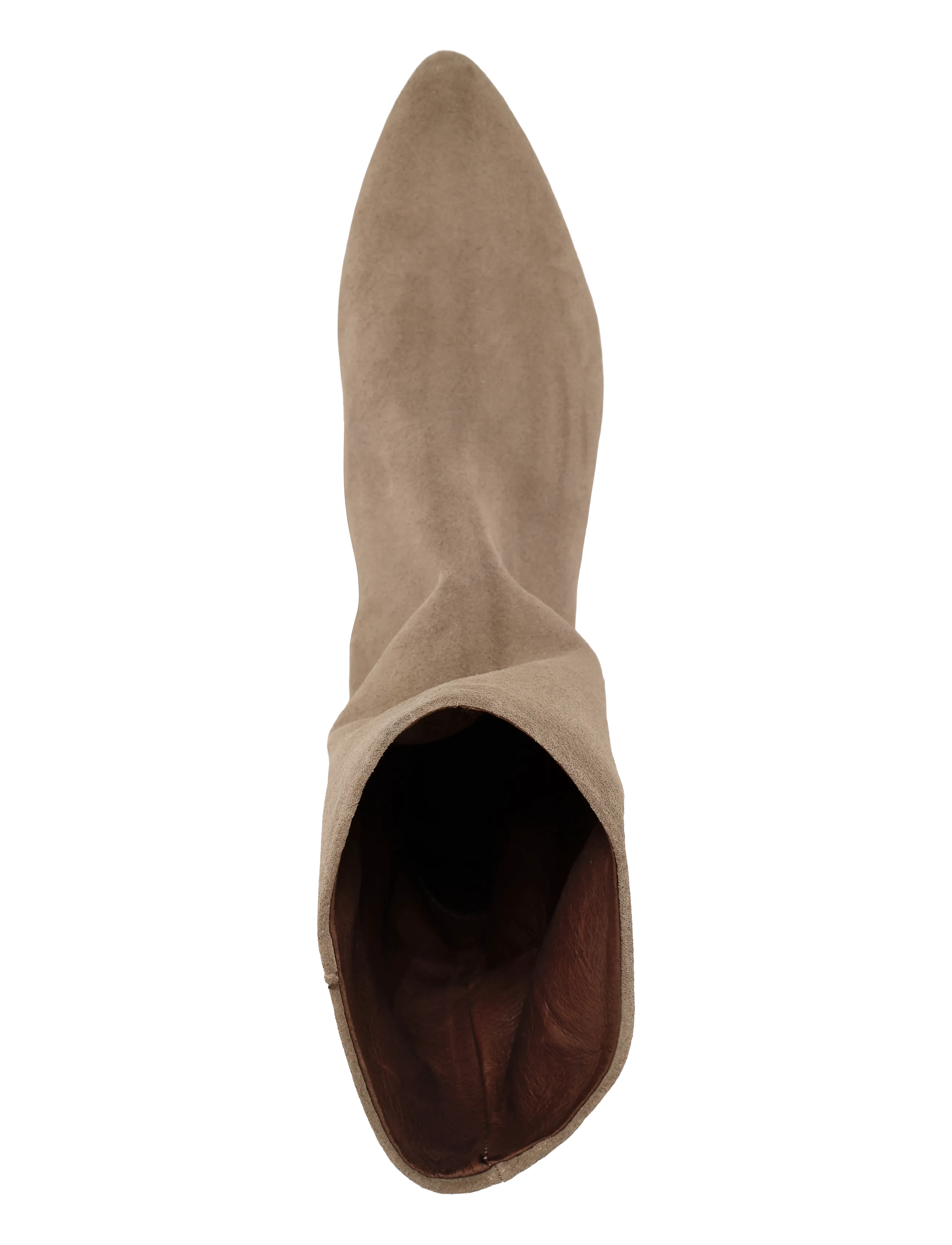 Anonymous Copenhagen - Vully 20 - madalad poolsaapad - calf suede mushroom - 3