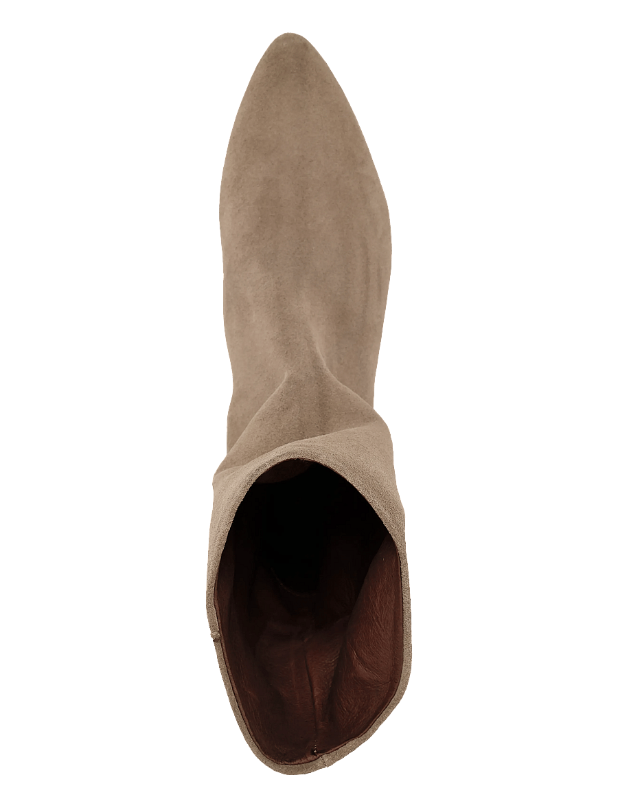 Anonymous Copenhagen - Vully 20 - madalad poolsaapad - calf suede mushroom - 3