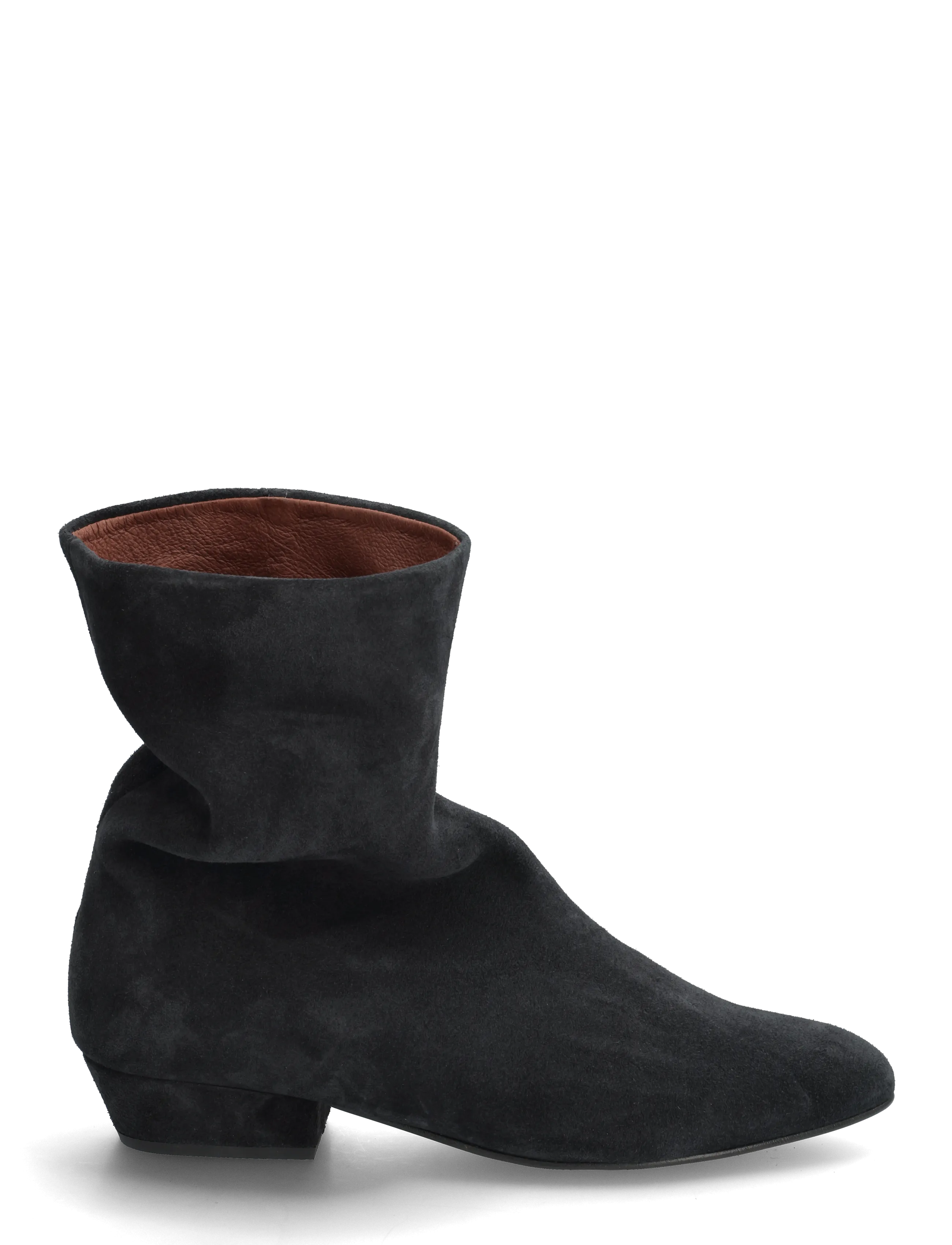 Anonymous Copenhagen - Vully 20 - flache stiefeletten - calf suede off black - 1